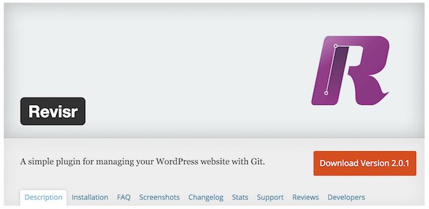 Revisr - Git backup