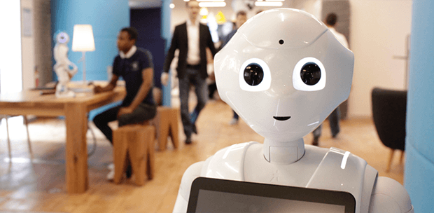 Робот Pepper. Изображение: aldebaran.com