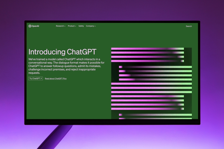 Интерфейс ChatGPT. Изображение: Unsplash.